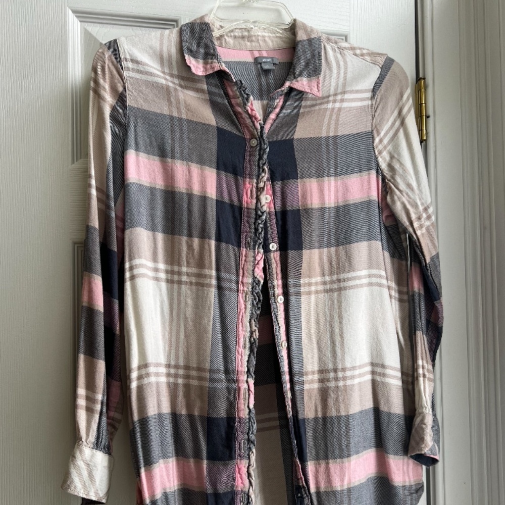 Aerie Flannel Shirt, SM